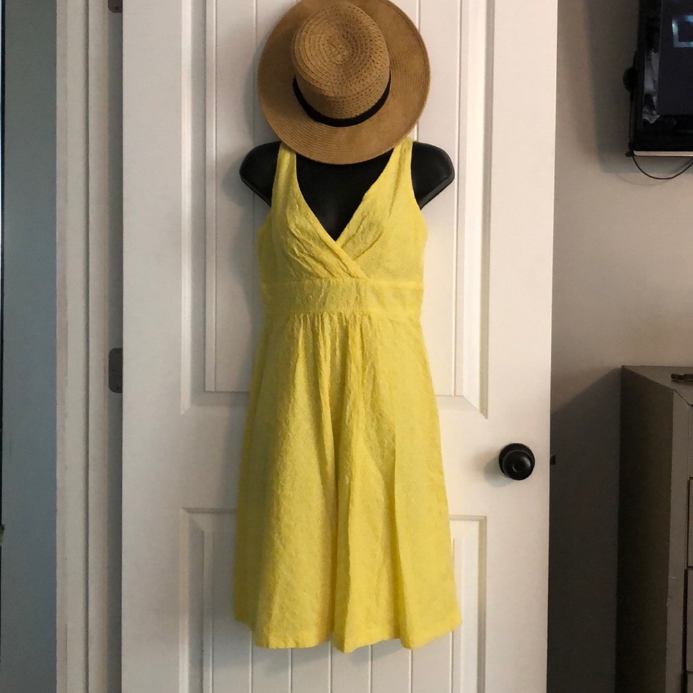 Size 6 chaps yellow dress